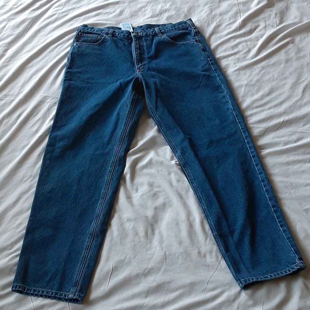 Carhartt Mens 38×34 Relaxed Fit Denim Jeans - Picture 1 of 3